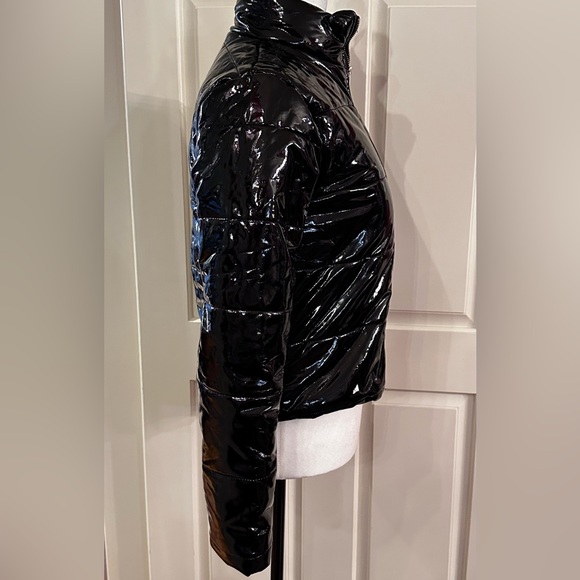 BB Dakota x Steve Madden black cropped winter coat - Picture 2 of 9